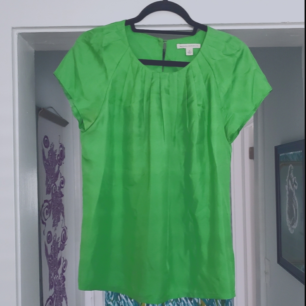 🌲 BR silk blouse